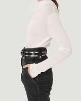 ELISANE MOCK NECK RIBBED SWEATER image number null